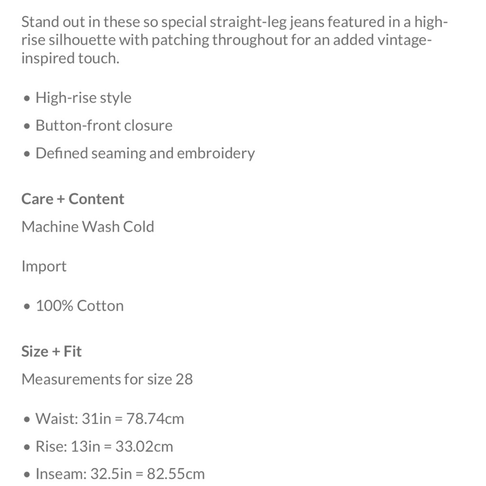 FREE PEOPLE Steinbeck patched 28 - Picture 3 of 3